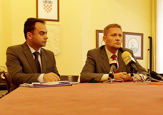 Gradonaelnik Kreo Beljak i zamjenik Hrvoje Franki govorili o najbitnijim detaljima prorauna za 2010. godinu