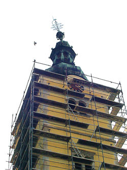 Obnavlja se barokna kapa na crkvi svete Anastazije