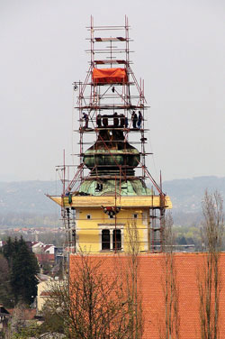 Potpuna sanacija barokne kape na upnoj crkvi svete Anastazije u Samoboru 