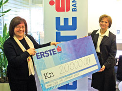 Samoborska filijala Erste&Steiermrkische Bank preseljenje na novu adresu obiljeila vrijednom donacijom