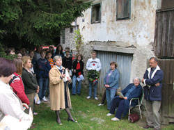 Pred rodnom kućom u Taborcu obilježena 180. godišnjica rođenja Skendera Fabkovića