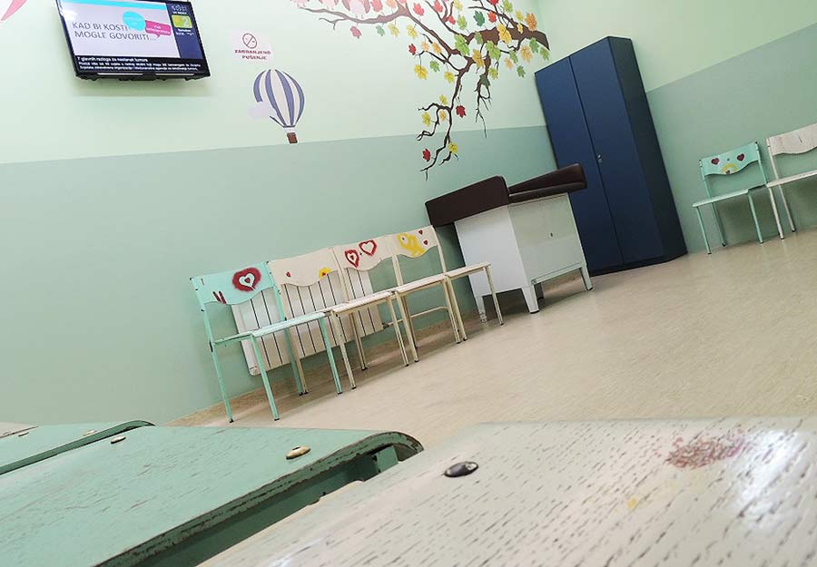 Ureene ekaonice na odjelu pedijatrije u samoborskom Domu zdravlja