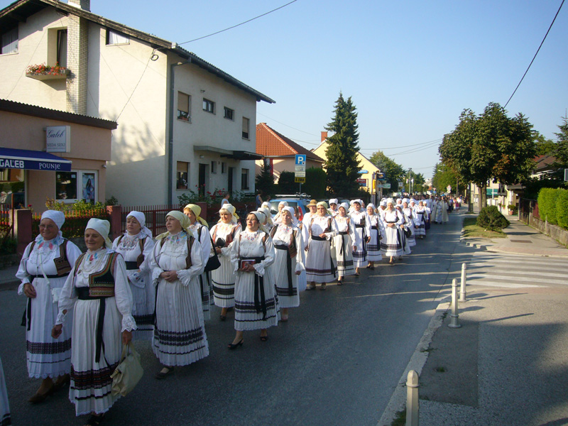 Hodoae samoborskih vjernika u Mariju Bistricu i u Samoboru
