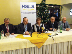 Pressica HSLS-a nakon sjednice predsjedništva stranke u Samoboru