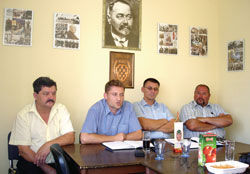 Konferencija za novinare Gradske organizacije Hrvatske seljačke stranke