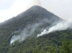 Samoborski vatrogasci 8 sati gasili požar iznad Ruda 