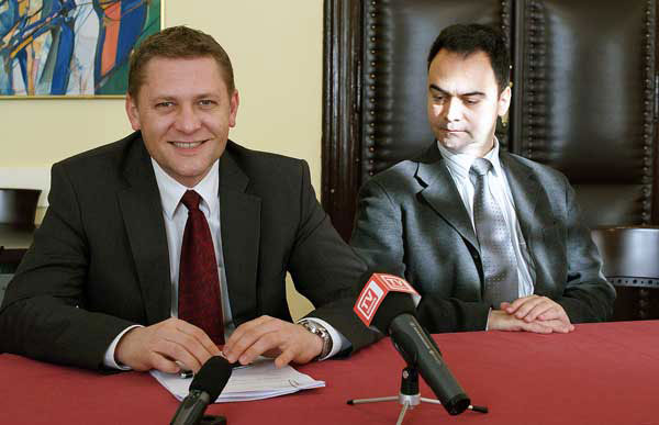 Prva pressica samoborskog gradonaelnika Kree Beljaka u 2011. godini
