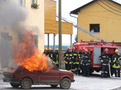 Pokazna vatrogasna vježba u Galgovu