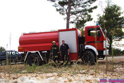 Na gašenju požara u Makarskoj svoj su obol dali i vatrogasci iz Samobora