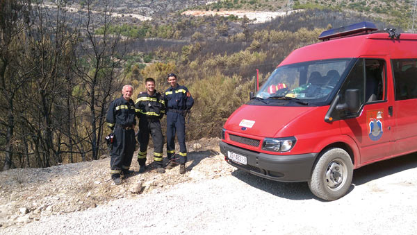 Samoborski vatrogasci pomagali u gaenju poara na Peljecu