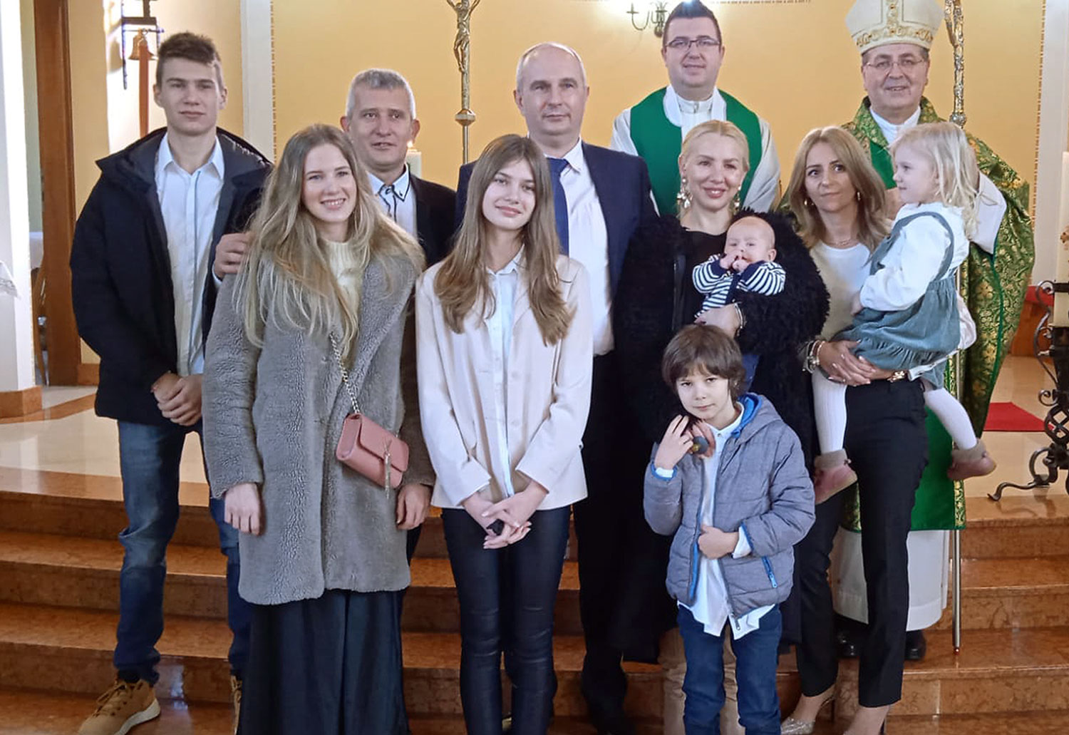 Šesto krštenje djeteta u obitelji Vrbančić