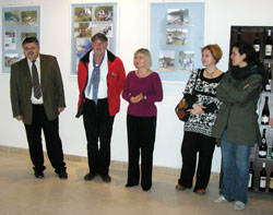 U Turističkom uredu Zagrebačke županije otvorena je izložba slika pod nazivom Akvareli na skeli