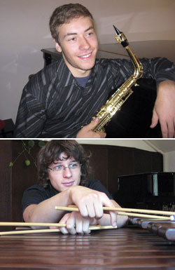 Na Meunarodnom glazbenom natjecanju u Rijeci Filip Merep, udaraljka  marimbist i Andrija Roko Vukovi, saksofonist, osvojili drugu nagradu 