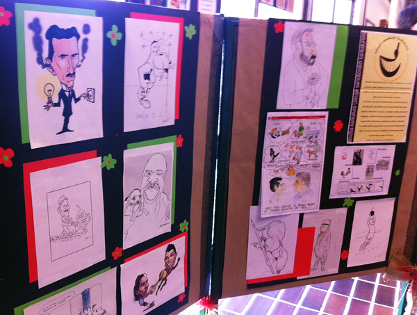 Samoborski karikaturisti izložili radove u srednjoškolskom centru