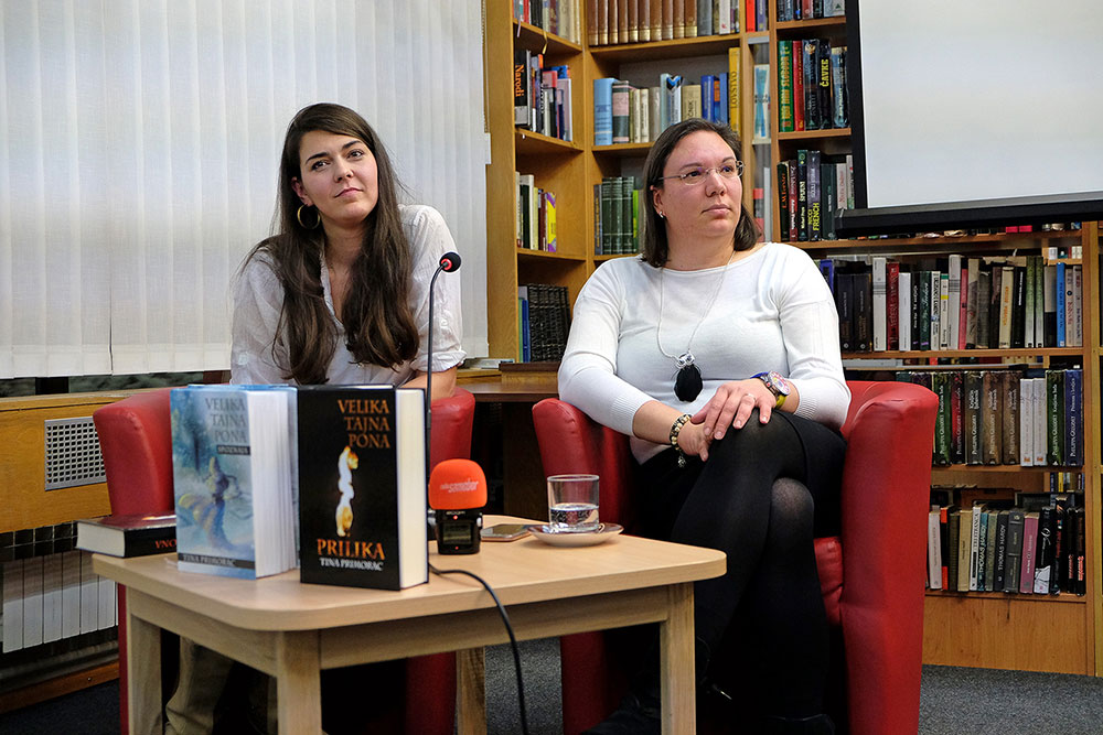 Tina Primorac u Gradskoj knjinici predstavila svoj roman Velika tajna Pona