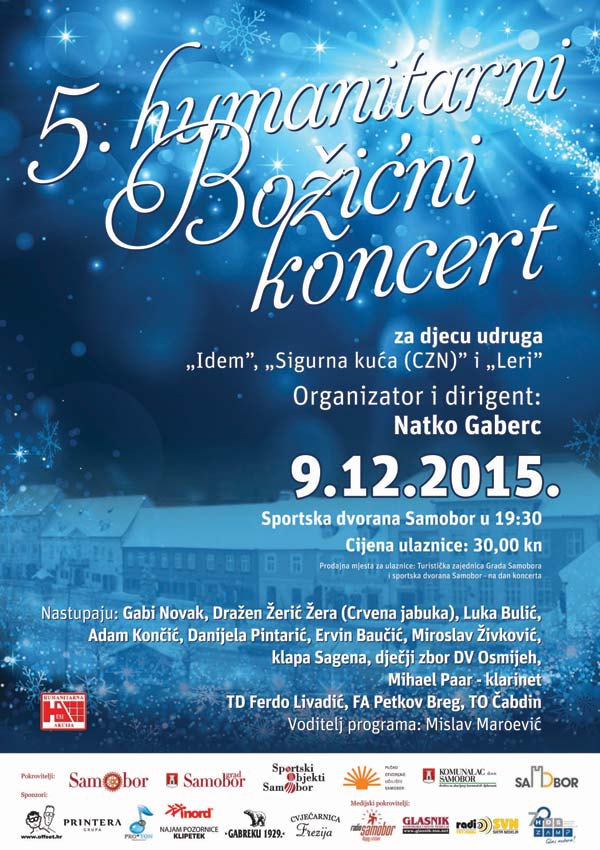 5. humanitarni Boini koncert maestra Natka Gaberca i gostiju