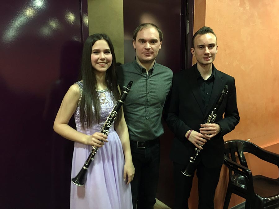 Zapaen koncert mladih samoborskih klarinetista u dvorani Matice hrvatske u Zagrebu