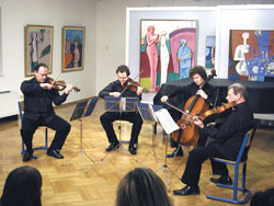 U Galeriji Prica nastupio Kvartet Čajkovski