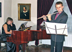 Koncert klaviristice Martine Miije i flautista Metoda Sironia u Samoborskom muzeju
