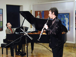 U Galeriji Prica gostovao slovenski klarinetist Sandi Vrabec