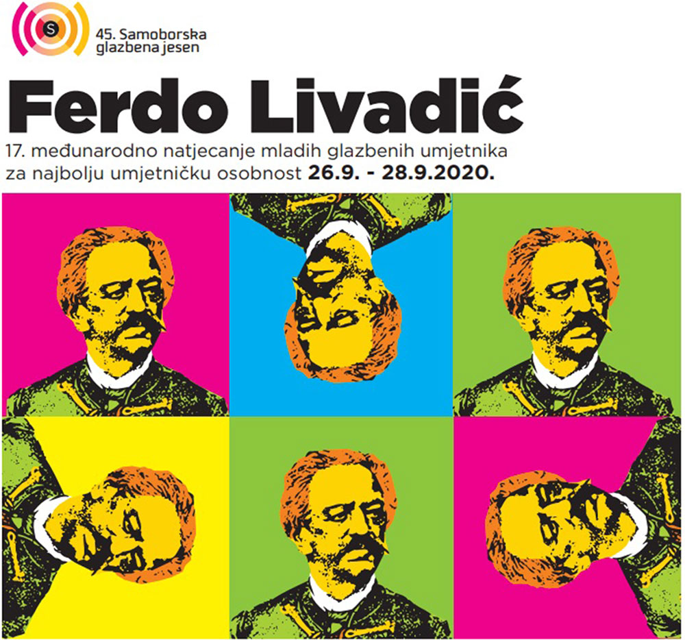 Odabrani kandidati za 17. Meunarodno natjecanje mladih glazbenih umjetnika Ferdo Livadi