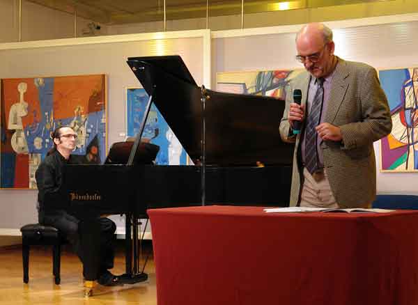 Na Samoborskoj glazbenoj jeseni odrano predavanje akademika Nike Glige i koncert u povodu 20. godinjice smrti Oliviera Messiaena