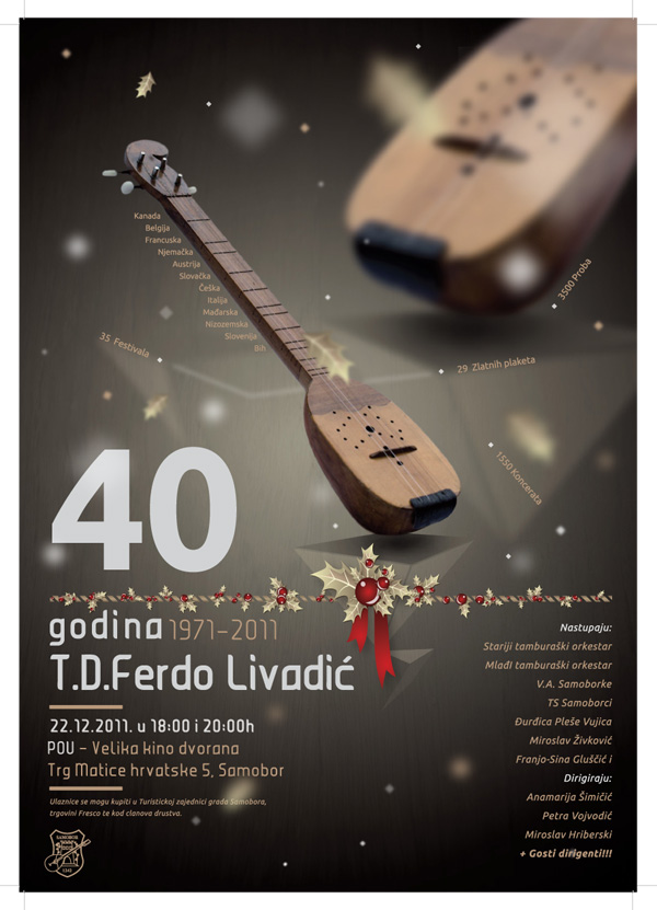 Slavljenički koncert Tamburaškog društva Ferdo Livadić