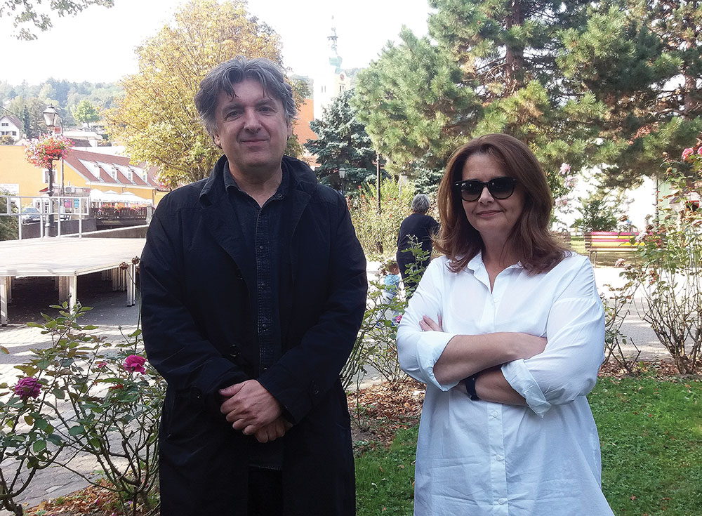 Renata Glojnari i Sreko Bradi, izvrna direktorica i umjetniki ravnatelj Samoborske glazbene jeseni 
