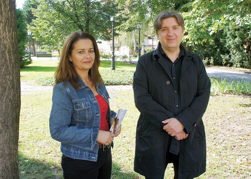 Renata Glojnari i Sreko Bradi, izvrna direktorica i umjetniki ravnatelj 42. Samoborske glazbene jeseni 