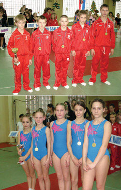 GIMNASTIKA - O Bogumila Tonija bila je organizator i domain natjecanja u sportskoj gimnastici