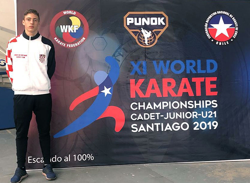 Prvenstvo svijeta u karateu za kadete, juniore i mlae seniore  - Santiago de Chile, 23. - 27. listopada
