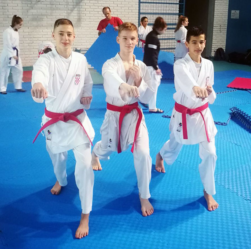 Zavrne pripreme nacionalne selekcije za Prvenstvo Europe u karateu