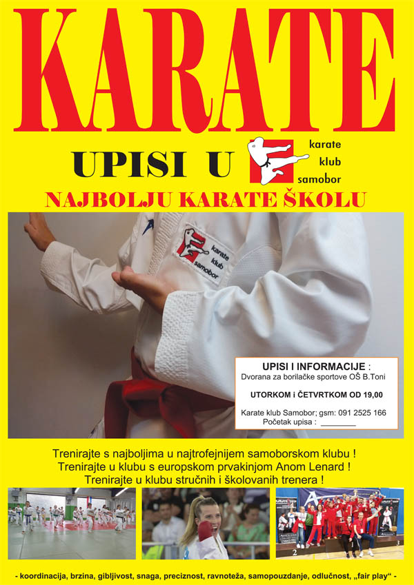 Upisi u Karate kolu i Karate vrti