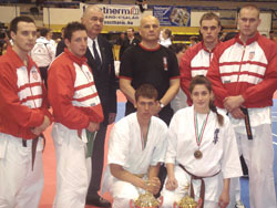 KYOKUSHIN KARATE - U Maarskoj odran meunarodni turnir u kyokushin karateu Hungarian Open 2008