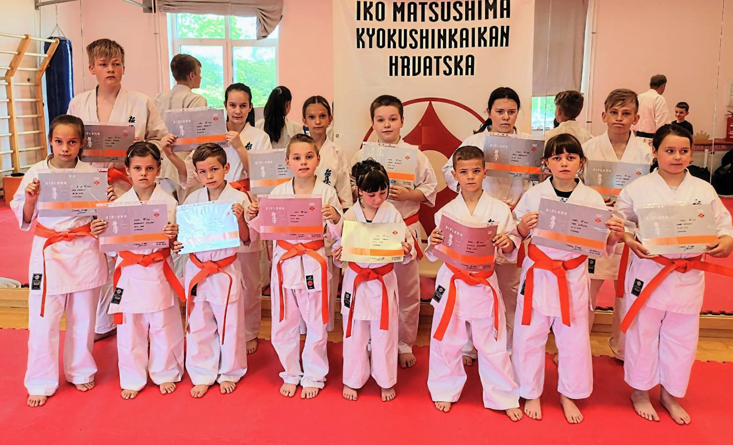 Ispit za djeje pojaseve IKO Matsushima Hrvatska  Sveta Nedelja, 11. lipnja