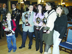 U Hotelu Lavica proglaeni najbolji sportai, sportaice i sportske ekipe Grada Samobora u 2004. godini