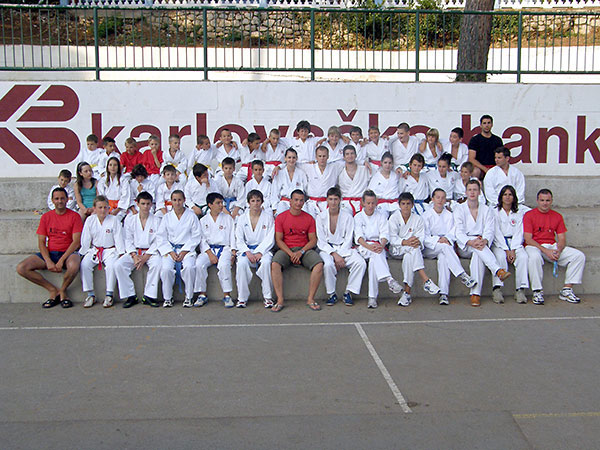 KARATE - Karateke KK Samobor  Anindol u Karate kampu Selce 2010.