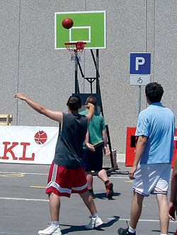 Street basket Tour 2005. u Samoboru 