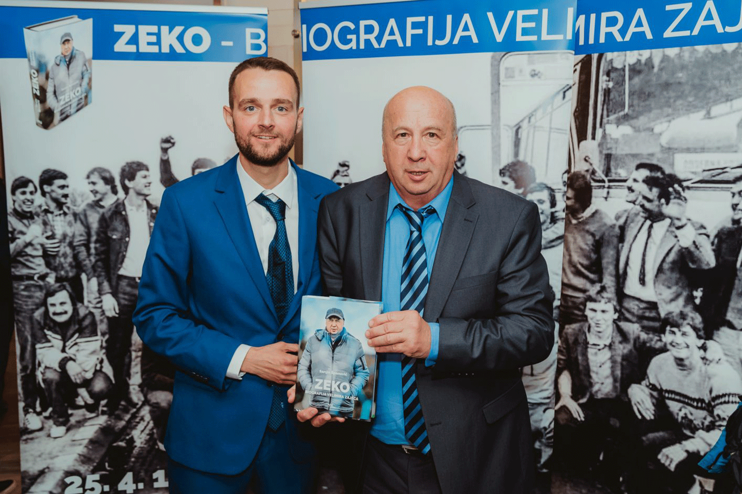Najava predstavljanja biografije nogometne legende Velimira Zajeca 