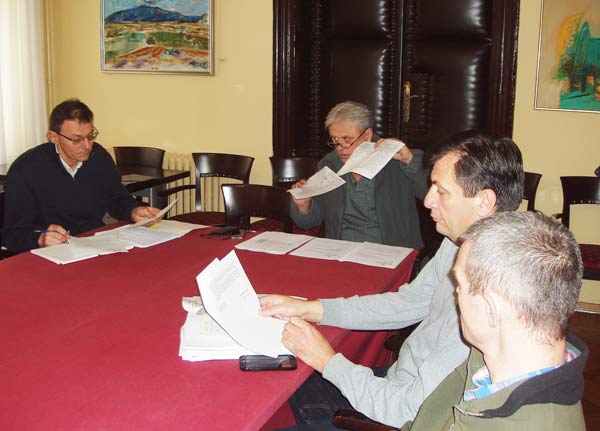 Radni sastanak o uređenju i održavanju Park šume Anindol - Tepec