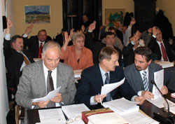 Gradsko je vijeće usvojilo proračun za 2007., a Prostorni plan poslalo na popravni