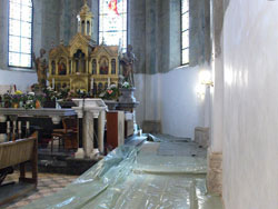 Obnavlja se unutranjost upne crkve svete Anastazije