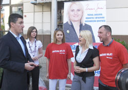 Predsjednik SDP-a Zoran Milanovi podrao Romanu Semeni