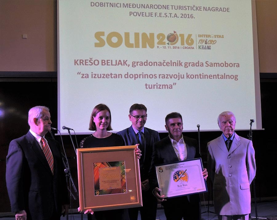 U Samobor stigla zlatna meunarodna turistika nagrada 
