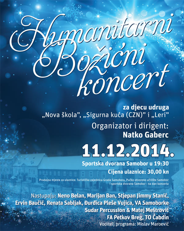 Tradicionalni humanitarni Boini koncert u organizaciji dirigenta Natka Gaberca