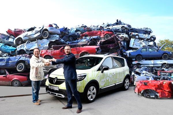 Renault Nissan Hrvatska i Udruga Zelene stope nastavljaju akciju Oistimo Hrvatsku od olupina