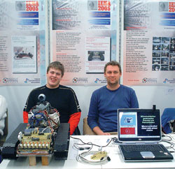 Luka Bonjakovi iz Male Rakovice dobio dva izuzetno vrijedna priznanja na meunarodnom sajmu inovacija IENA 2005. 