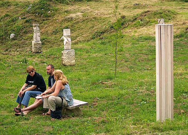 Otvoren Park skulptura u Parku prirode umberak - Samoborsko gorje